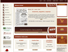 Tablet Screenshot of imagoagenda.com